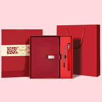 Set de Regalo de Cuaderno A5 de Cuero PU Personalizado con Caja para Bolígrafo, Venta al Por Mayor, Diario Corporativo Promocional, Directo de Fábrica