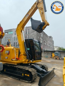 เครื่องขุด Cat307แบบใช้ใน7ton รถตักดินขนาดเล็กใช้307d แมว CAT307e2 307E แมวสภาพดีไฮดรอลิกตีนตะขาบ - Product Image 2