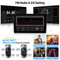 Reproductor Multimedia Estéreo Universal de 2 Din con Pantalla Táctil para Automóvil de 10.1 Pulgadas, Precio de Fábrica, con Cámara de Reversa, Radio para Automóvil, Sistema Linux
