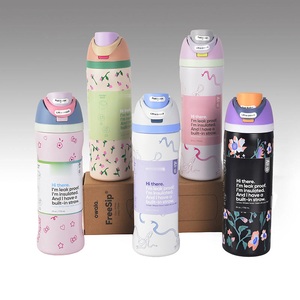 Termo de Acero Inoxidable <span class=keywords><strong>Wala</strong></span> con Aislamiento al Vacío, Pajita Desmontable, Doble Boquilla, Aislamiento Térmico de 6-12 Horas, Gran Capacidad, Deportivo - Product Image 1