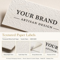 Étiquettes personnalisées autocollantes en papier kraft durable avec code-barres - Earth