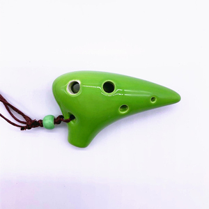 6 fori ceramica Ocarina SC in stile sottomarino strumento musicale con cordino musica spartito per gli amanti della musica e principiante - Product Image 2