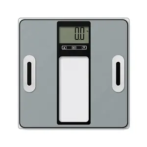 Balança de peso eletrônica 7 em 1, balança de peso de bmi calorias, 180 kg, balanças de gordura corporal domésticas lcd