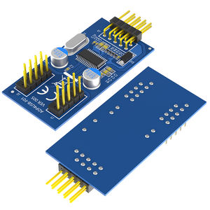 USB 2.0 9Pin 1 to 2 Splitter papan ekspansi untuk PC Motherboard Plug and Play Desktop USB pembagi sinyal dengan 2 port - Product Image 4