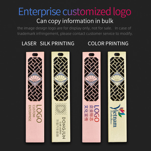 Nouvelle clé USB 2.0 en métal de style chinois avec logo personnalisé, 4 Go à 64 Go, cryptage, cadeau personnalisé - Product Image 3