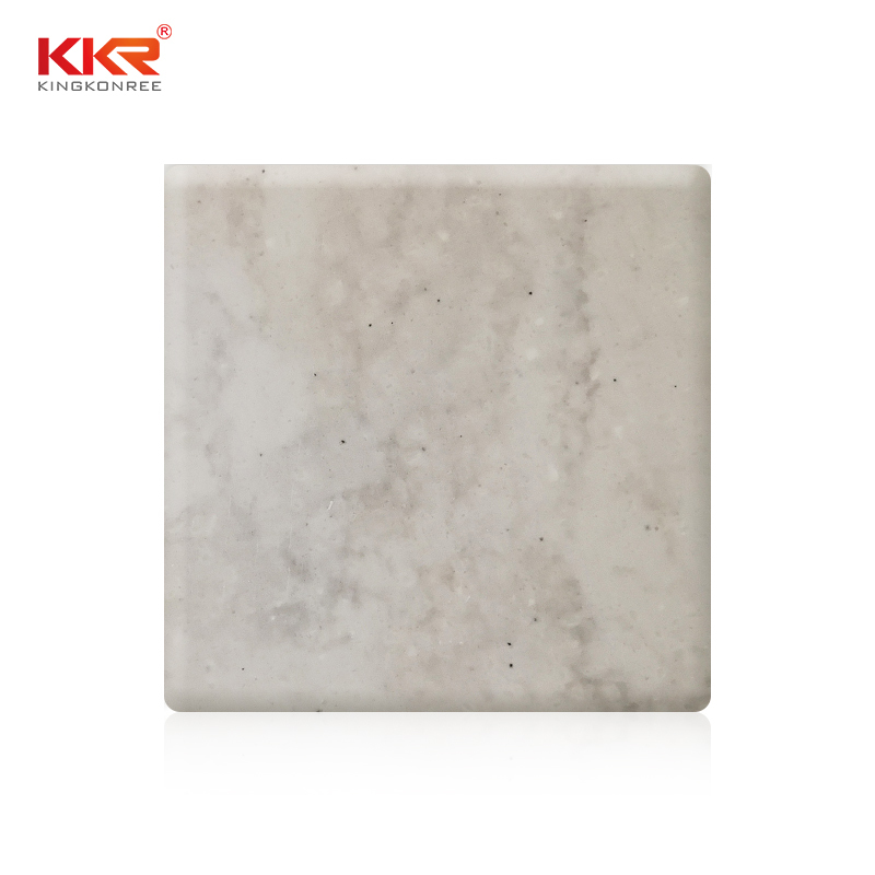KKR Prix de Gros Bâtiment Pierre Artificielle Pierre Staron Dalle de Surface Solide En Résine Polyester