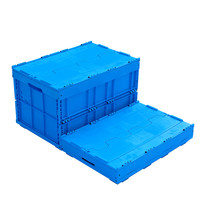 Caisse de roulement en plastique de style solide personnalisée empilable et emboîtable de haute qualité et au meilleur prix