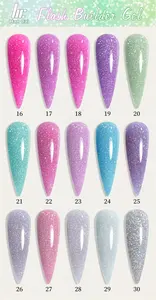 Nagellak Gel Glinsterende Glinstering Groothandel Glitter Harde Gel Diamant Disco Builderende Gellak