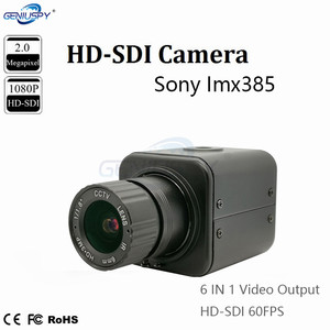 1/1.8インチ MX385 産業用CCTV HD-SDI 3G-SDI 60FPS 50FPS 2.0MP 1080P セキュリティミニブロードキャストボックス CMOSセンサー搭載 OSDメニュー付き - Product Image 2