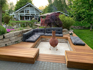 Tavole di Decking degli Hotel di Resort sul <span class=keywords><strong>mare</strong></span> salumaru brasiliano bordo di un vero ponte di legno - Product Image 4