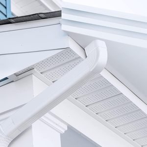 Lợp máng xối <span class=keywords><strong>downspout</strong></span> 90 độ máng xối khuỷu tay 5.2 inch nước mư<span class=keywords><strong>a</strong></span> PVC Ống phù hợp Trung Quốc nhà máy - Product Image 3