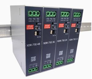 MEAN WELL NEW Série XDR-75E d'alimentation sur rail DIN 12V 24V 36V 48V 75W rentable, 85-264VAC, série NDR EDR <span class=keywords><strong>SDR</strong></span> améliorée - Product Image 3