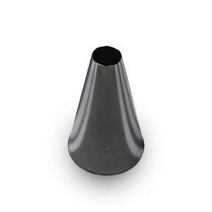 Boquilla de acero inoxidable para bolsa de repostería con orificio redondo - Product Image 1