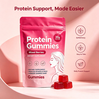 Permen Protein OEM untuk Nutrisi Olahraga, Suplemen Energi untuk Mendukung Pertumbuhan Otot, Rasa Alami, Bersertifikat Halal, untuk Dewasa