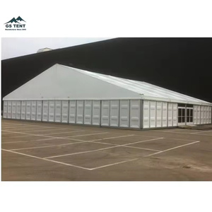 Carpa Temporal de 15mx30m para Almacenamiento Industrial, Contenedor para Basura, Residuos, Polvo, con Dos Puertas Enrollables - Product Image 5