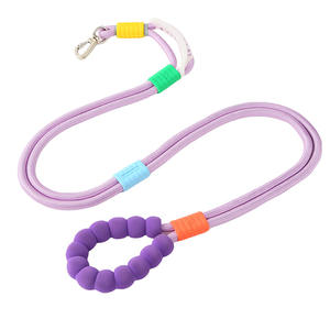 Guinzaglio per Cani all'Ingrosso, Colorato Stile Macaron, in <span class=keywords><strong>Nylon</strong></span>, Comodo e Morbido con Ammortizzatore per Passeggiate all'Aperto - Product Image 4