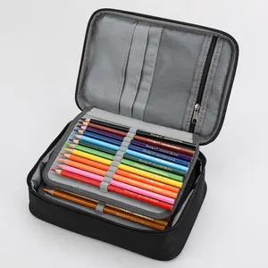 Daubigny-Conjunto de lápices de colores de alta calidad, 72 unidades, con bolsa de lona, FSC, madera de álamo suave, lápiz de Color/2022
