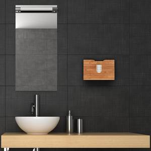 Distributeur mural de serviettes en papier en bambou Porte-serviettes - Product Image 4