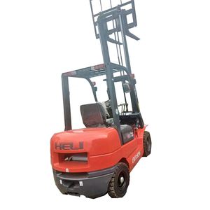 Heli 25 Diesel Electric Forklift Truck 2.5 Ton Loading Capacity Rough Terrain Forklift <b>Material</b> <b>Handling</b> Construction Machinery - Product Image 1