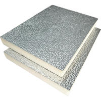 Conduits pré-isolés PUR classe 0, panneaux de conduits d'air en mousse PU rigide haute densité, feuille d'aluminium, conduit d'air thermique composite P3