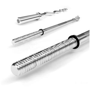 Fitness ağırlık kaldırma halter çinko halter Bar 20kg 700lb halter çelik Unisex Polybag + ctn + tahta sandık özel Logo - Product Image 4