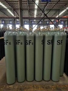 Satılık yüksek kaliteli 40L 50kg Sf6 gaz fiyat kükürt Hexafluoride gaz - Product Image 4
