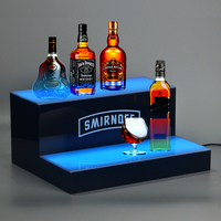 Meilleur vendeur acrylique supermarché vin boisson bière bouteille gazeuse boisson présentoir magasin d'alcool bouteille vin présentoir support