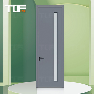 Rockwool Filled Security Door with Built-In <strong>Keel</strong> and Fingerprint Lock Home Entry Door Made of Steel Chinese Manufacturing - Product Image 1