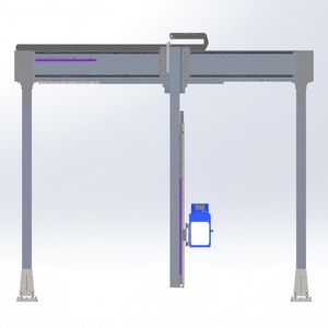 Equipamento de Inspeção de Faróis Estilo Gantry, Instrumento de Desempenho Automotivo de Alta Precisão - Product Image 3