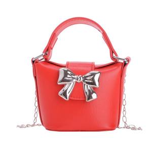 กระเป๋าเด็กมีโบว์สะพายไหล่เดียวใต้วงแขนกระเป๋าสตางค์มือถือขนาดเล็ก - Product Image 6