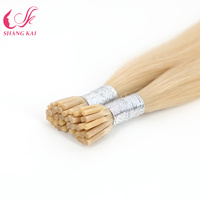 Extensions de cheveux I-Tip pré-collées en kératine Remy naturelle pour femmes - Prix de gros