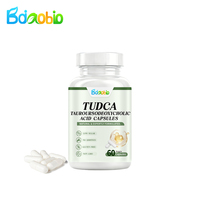 Kapsul Asam Tauroursodeoxycholic Alami Label Pribadi OEM Kapsul TUDCA Murni