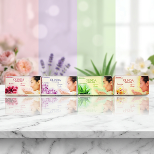 Savon de beauté Olinda, collection rose, lavande, aloe vera, jasmin - Product Image 2