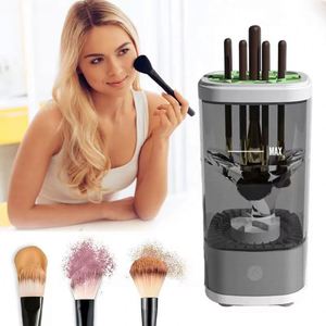 Cleaning Tools Factory Direct Sales New Upgraded Portable Electric USB Eco-Friendly Makeup Brush Cleaner <b>Bathroom</b> Home Use Deep - Product Image 1