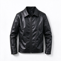 Blouson bomber pour homme, col zippé, coupe classique, vêtements d'extérieur décontractés