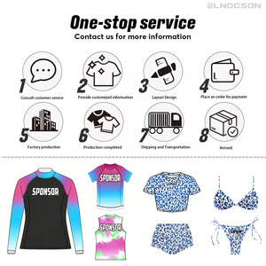 Maglia a Compressione Personalizzata a Maniche Lunghe per Donna Protezione Solare Rosa Asciugatura Rapida per Nuoto e Surf UPF 50+ Rashguard - Product Image 2