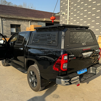Meilleure bâche de toit rigide rétractable en aluminium, étanche et verrouillable, pour pick-up double cabine Ranger, type Topper, pour la protection du lit de la camionnette