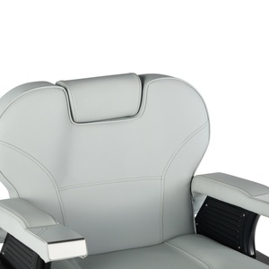 Sillas de peluquero reclinables ergonómicas de acero inoxidable, superventas, elevador hidráulico de alta resistencia, cubierta de aseo duradera para hoteles de pelo - Product Image 6