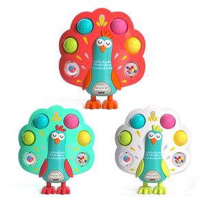 Cubo de Actividades para Bebés, Juguete Educativo Temprano con Botones, Sonidos de Mamá y Bebé, Juguetes Suaves para Entrenamiento de Dedos - Product Image 5