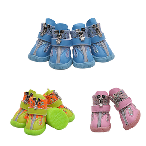 Classic Design Cloth Solid Eco-Friendly Non-slip Protective Puppy Boots for Small <strong>Dogs</strong> All Seasons New Year - Product Image 6