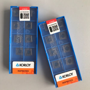 เม็ดมีดกลึง CNC รุ่น Korloys SPMT11T308-PD PC5300 รูปทรงสี่เหลี่ยม ขนาด 20 มม. ความหนา 1.5 มม. รู 16 มม. เคลือบ PVD/CD รับประกัน 3 ปี - Product Image 1