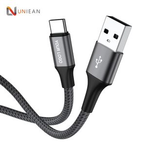 UNIEAN Großhandel 2M 3M <span class=keywords><strong>USB</strong></span>-A 2.0 zu C Datenkabel 5V2A Typ-C <span class=keywords><strong>USB</strong></span> Schnellladekabel <span class=keywords><strong>Micro</strong></span>-Kabel für iPhones und <span class=keywords><strong>Android</strong></span> - Product Image 1