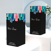 Caja de Cartón Reciclable para Esmalte de Uñas, Impresión Personalizada, Venta al Por Mayor, Embalaje de Regalo