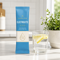 Poudre d'électrolytes pour adultes, pack de 30 sachets de réhydratation, sans sucre, sans vitamines, sans gluten, hydratation rapide, pack de voyage