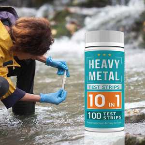 수질 테스트 스트립 키트 10 in 1 중금속 오염 하천 및 근원 물 - Product Image 1