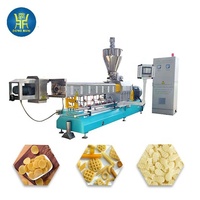 Ligne de production automatique chinoise de collations de granulés de papad 2d 3d et extrudeuse Pani Puri 2d 3d faisant la machine
