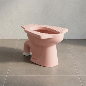 WC monobloc en céramique blanc de style européen, réservoir encastré, à poser au sol, écologique, pour villa - Product Image 5
