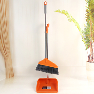 JY1326 Ensemble <span class=keywords><strong>balai</strong></span> et pelle 2-en-1 portable en plastique, le plus vendu pour usage domestique, pour le <span class=keywords><strong>nettoyage</strong></span> des sols intérieurs et extérieurs - Product Image 3