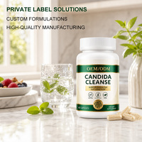 Capsules d'enzymes digestives OEM/ODM (protease, cellulase) pour l'équilibre de la flore intestinale et le bien-être intestinal chez les hommes et les femmes