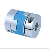 Accouplement de moteur en alliage d'aluminium à glissière croisée, à serrage élastique, pour grande déviation d'angle de vis de moteur